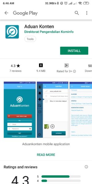 Cara melaporkan HOAX di Facebook 8 Download aplikasi pengaduan di Google Playstore
