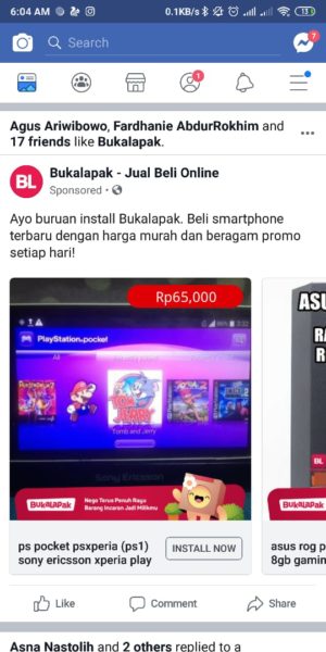 Cara melaporkan HOAX di Facebook 1 Masuk ke Halaman Awal Facebook