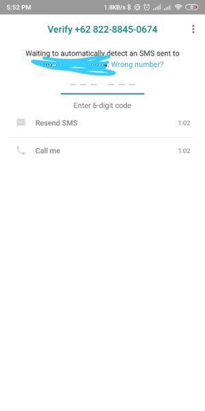 Cara menghapus akun whatsapp di hp yang hilang 4 Masukkan Pin