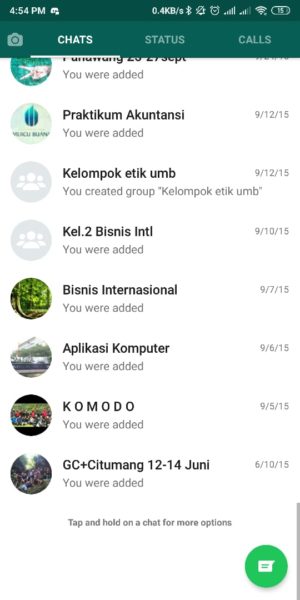 Cara menghapus akun whatsapp di hp yang hilang 9 Akun whatsapp di ponsel baru