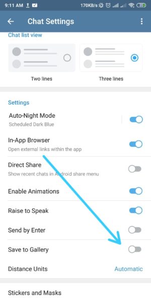 7 Fitur "tersembunyi" telegram yang tidak ada di aplikasi chatting lain 5 Auto Save File