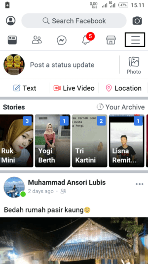 Cara membuat nama facebook hanya 1 kata saja 1 Beranda