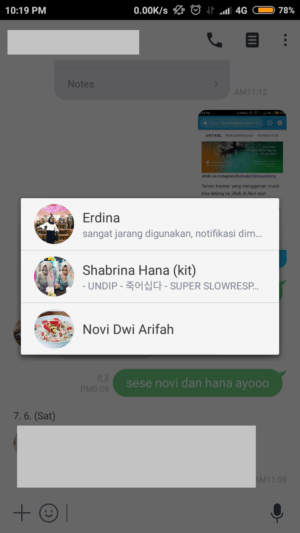 Perbedaan LINE biasa dengan LINE Lite 6 Perbedaan LINE biasa dengan LINE Lite 5