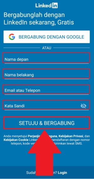 Apa itu LinkedIn? Bagaimana cara mendaftar di LinkedIn? 1 Form yang harus diisi untuk mendaftar LinkedIn