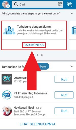 Apa itu LinkedIn? Bagaimana cara mendaftar di LinkedIn? 19 "Cari Koneksi" untuk menambah koneksi di LinkedIn