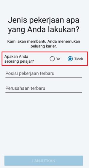 Apa itu LinkedIn? Bagaimana cara mendaftar di LinkedIn? 2 Menentukan apakah kamu seorang pelajar atau bukan