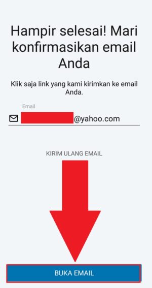 Apa itu LinkedIn? Bagaimana cara mendaftar di LinkedIn? 7 Melakukan konfimasi alamat email untuk verifikasi