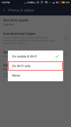 Cara menghemat kuota internet saat pakai LINE 12 Cara menghemat kuota internet saat pakai LINE 11