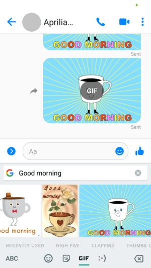 Perbedaan aplikasi messenger dengan messenger lite 5 Messenger Lite tidak mendukung animasi bergerak