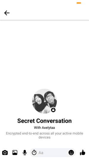 Cara membuat percakapan rahasia di Messenger 10 tulis percakapan rahasia seperti saat menulis pesan pada umumnya