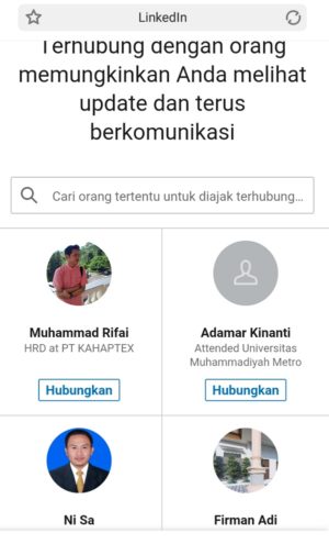 Cara menggunakan LinkedIn dengan benar dan maksimal 2 Maksimalkan koneksi jaringan kamu