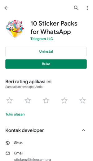 Cara menggunakan stiker Telegram di aplikasi WhatsApp 35 download apk 10 sticker packs for whatsapp