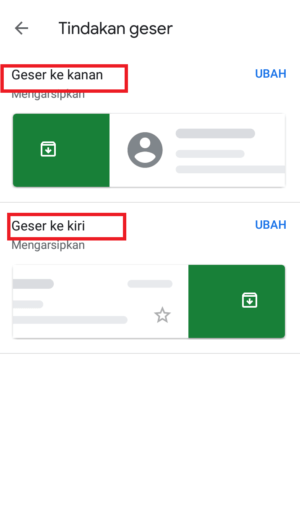 Cara mengatur menu swipe di gmail sesuai kebutuhanmu 12 geser kanan dan kiri hasilnya arsip