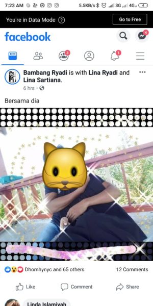 Cara menggunakan facebook mode gratis (tanpa kuota) di ponselmu 9 Mode data aktif (mode gratis mati)