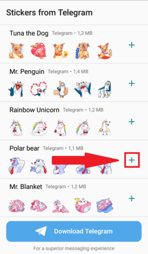 Cara menggunakan stiker Telegram di aplikasi WhatsApp 38 Cara menggunakan stiker Telegram di aplikasi WhatsApp 37