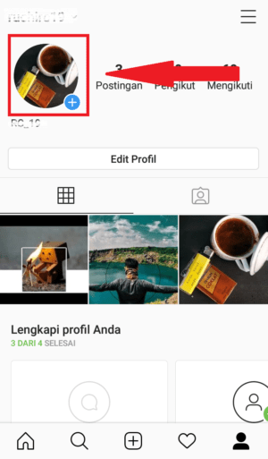 Cara buat tulisan 3D (tiga dimensi) di Instagram story 1 masuk ke instagram story masing-masing