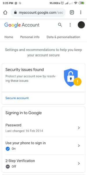 Cara mengaktifkan (dan menonaktifkan) verifikasi 2 langkah gmail 1 Masuk ke Google Akun