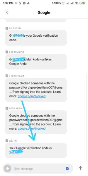 Cara mengaktifkan (dan menonaktifkan) verifikasi 2 langkah gmail 9 sms dari google