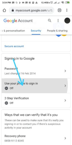 Cara mengaktifkan (dan menonaktifkan) verifikasi 2 langkah gmail 16 verifikasi dua langkah nonaktif