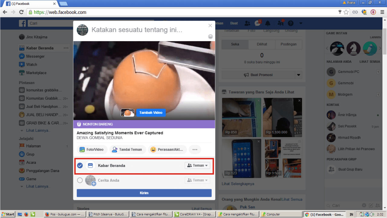 Cara nonton bareng (nobar) di Facebook 6 Cara nonton bareng (nobar) di Facebook 5