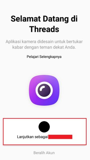 Apa itu Instagram threads? Bagaimana menggunakannya? Simak sini. 2 Halaman utama aplikasi Instagram Threads sebelum melakukan login akun