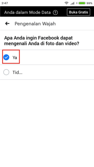 Cara mengaktifkan fitur pengenalan wajah di Facebook 4 Cara mengaktifkan fitur pengenalan wajah di Facebook 3