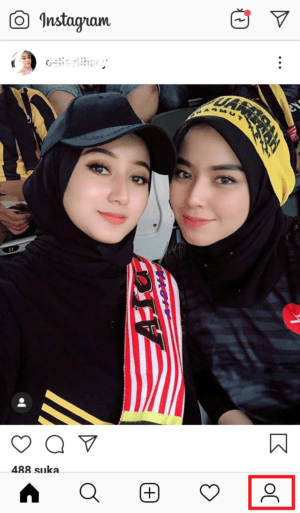 Cara menggunakan fitur "Balasan Cepat" di Instagram 8 masuk ke icon profil