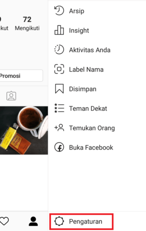 Cara menggunakan fitur "Balasan Cepat" di Instagram 10 masuk ke pengaturan
