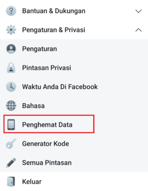 Cara menghemat kuota data facebook dengan #5 tips ini 3 masuk menu mode penghemat data
