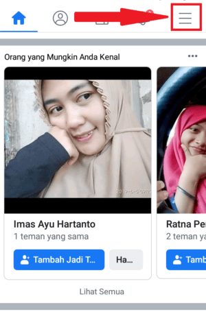 Cara agar stories facebook kita tidak bisa dibagikan ulang 1 masuk opsi garis tiga