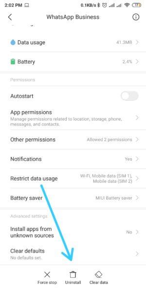 Voice note whatsapp tidak bisa dibuka atau tidak bersuara 5 Instal Ulang Aplikasi Whatsapp