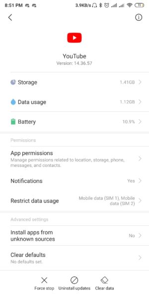 Youtube tidak bisa dibuka? Ini solusinya 1 Hapus Cache