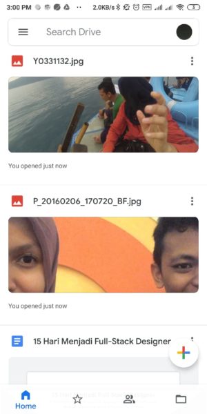 Cara mengirim file besar (diatas 25 MB) lewat Gmail (di HP atau PC) 1 Halman Awal Google Drive