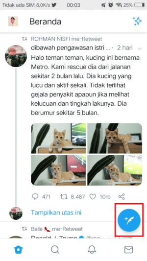 Cara melakukan siaran langsung di Twitter 2 Cara melakukan siaran langsung di Twitter 1