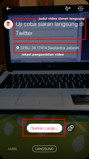Cara melakukan siaran langsung di Twitter 8 Cara melakukan siaran langsung di Twitter 7