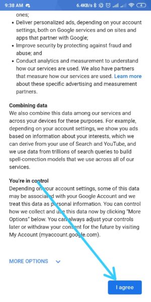 Cara membuat email gmail 22 Halaman Persetujuan