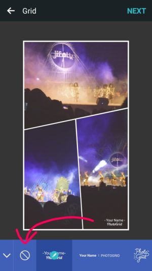 Cara menggabungkan banyak foto (collage) di instagram story 10 hilangkan watermark