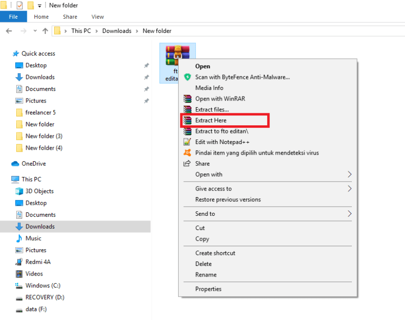 Cara mengirim folder (dan isinya) lewat gmail 58 Cara mengirim folder (dan isinya) lewat gmail 57