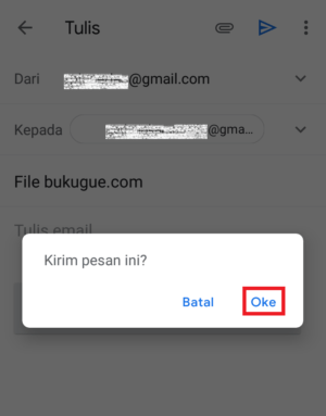 Cara mengirim folder (dan isinya) lewat gmail 30 klik oke untuk konfirmasi pesan akan di kirim