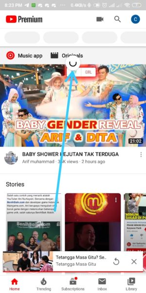 Cara mengatasi youtube error saat memutar video 2 refresh youtube