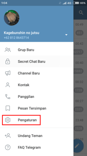 Cara mengatur suara notifikasi Telegram secara general maupun khusus 2 Cara mengatur suara notifikasi Telegram secara general maupun khusus 1