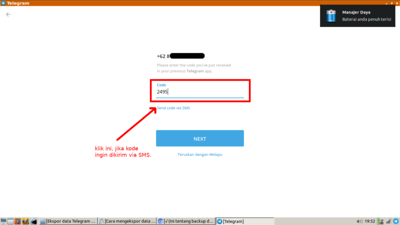Cara export data telegram (untuk backup chat, kontak, dll) 4 Cara export data telegram (untuk backup chat, kontak, dll) 3