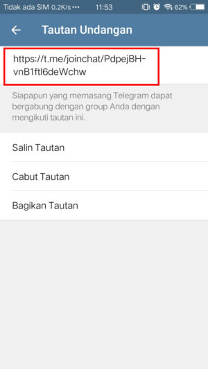 Cara membuat link undangan chat pribadi dan grup di Telegram 12 Cara membuat link undangan chat pribadi dan grup di Telegram 11