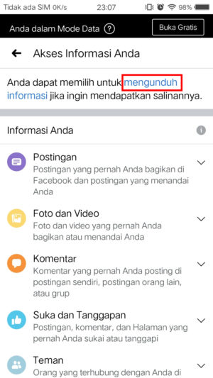 Cara mengembalikan chat Facebook yang terhapus permanen 10 Cara mengembalikan chat Facebook yang terhapus permanen 9