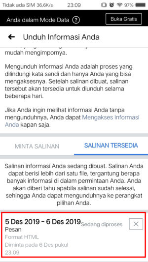 Cara mengembalikan chat Facebook yang terhapus permanen 16 Cara mengembalikan chat Facebook yang terhapus permanen 15