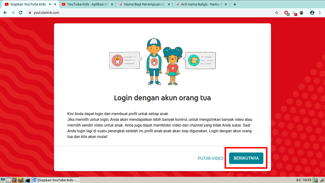 Cara menonton Youtube Kids di komputer 6 Cara menonton Youtube Kids di komputer 5