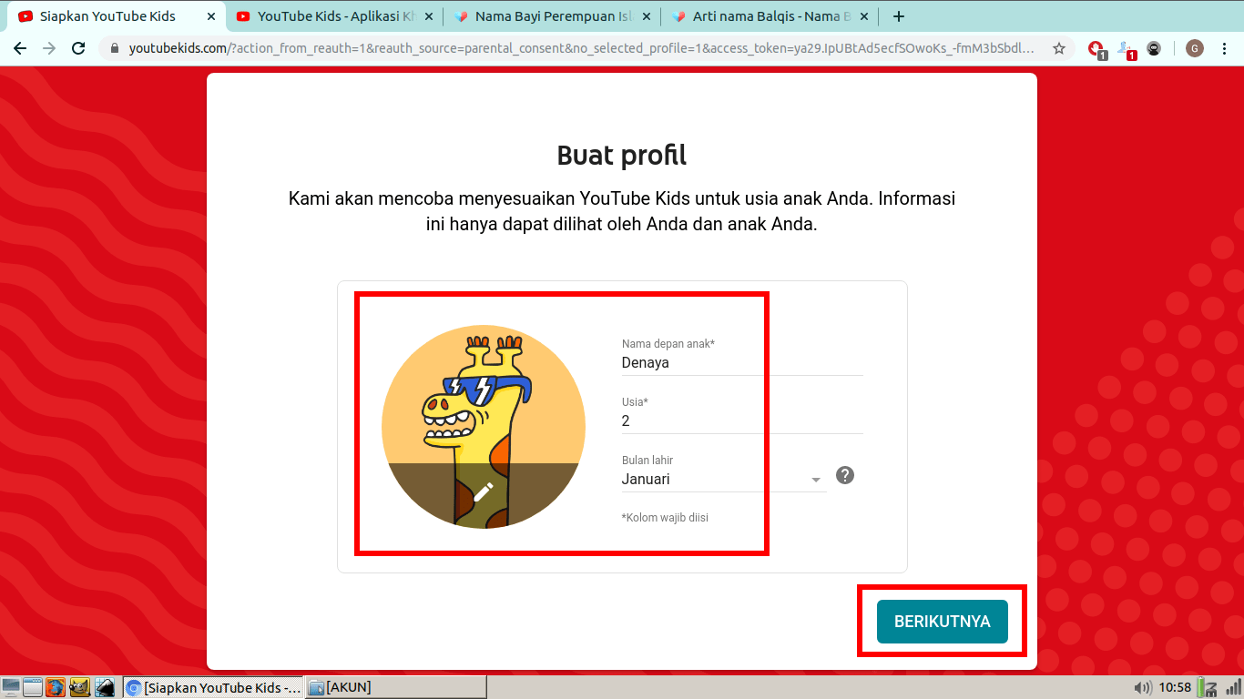 Cara menonton Youtube Kids di komputer 12 Cara menonton Youtube Kids di komputer 11