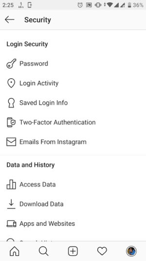 Cara mengetahui apakah instagram kalian dibuka di HP lain 14 masuk ke aktivitas login
