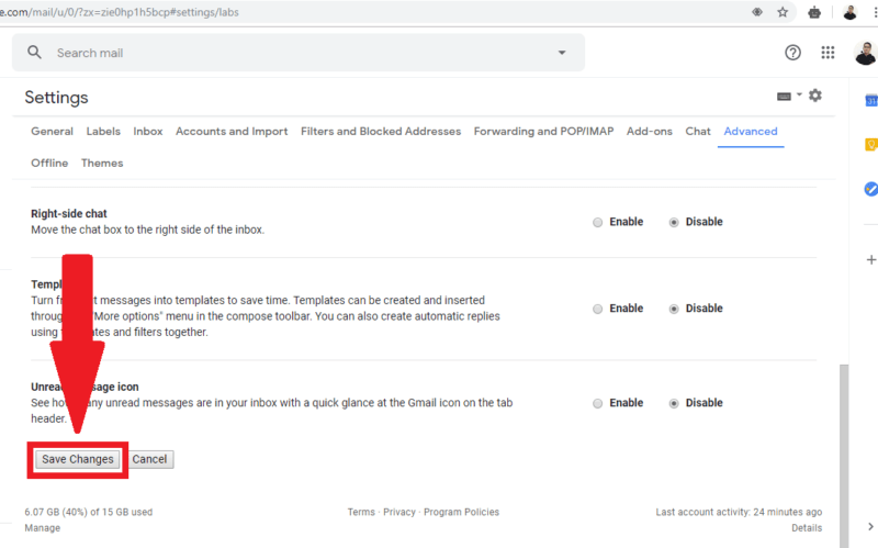 Cara Mengaktifkan Fitur Panel Pratinjau di Gmail 11 Cara Mengaktifkan Fitur Panel Pratinjau di Gmail 10