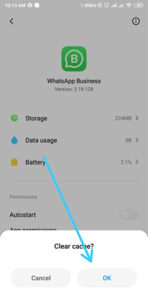 Kenapa whatsapp pending padahal sinyal bagus? Solusinya? 11 Hapus Cache